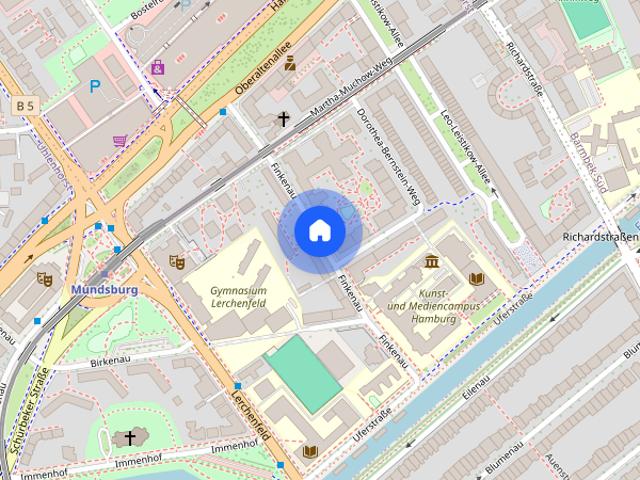 Familienfreundliche Neubauwohnung zur Miete mit 2 Balkonen in Hamburg Uhlenhorst Wentzel Dr