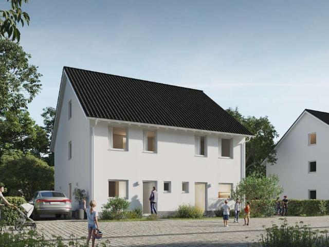 Familienfreundliche Doppelhaushälfte inklusive Keller und moderner Ausstattung in Heßheim