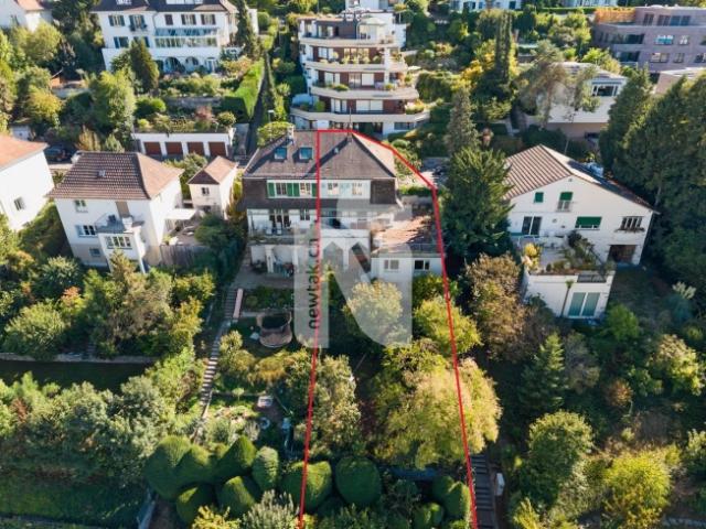 Familienfreundliche Doppelhaushälfte mit Einliegerwohnung, Garten und Blick über die Dächer von Basel
