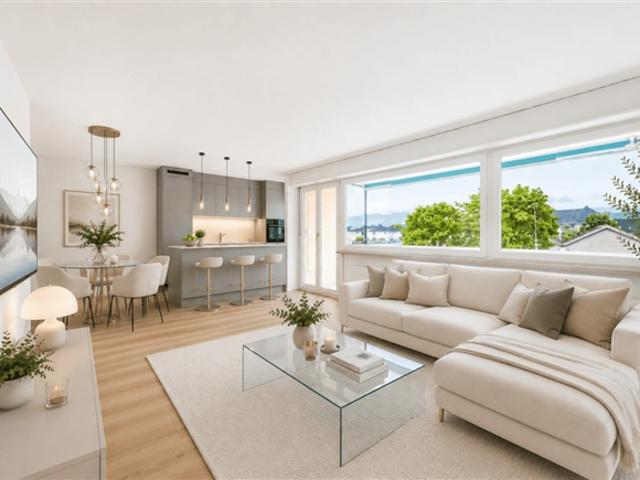 FAMILIENFREUNDLICHE, HOCHWERTIG RENOVIERTE, MODERNE 4.5 ZIMMER WOHNUNG IN MEHRFAMILIENHAUS MIT LIFT
