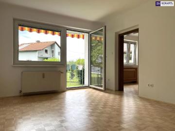 Familienfreundliche 3 Zimmer Wohnung mit Westbalkon und Wohlfühlflair in Graz Liebenau!