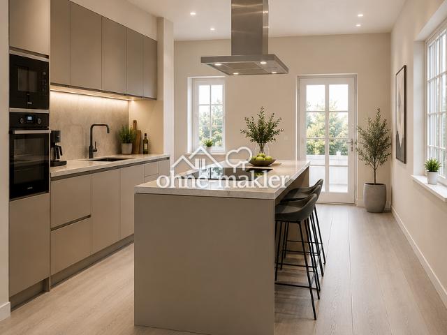 Familienfreundliche 4 Raumwohnung mit großer Terrasse und Gartenanteil