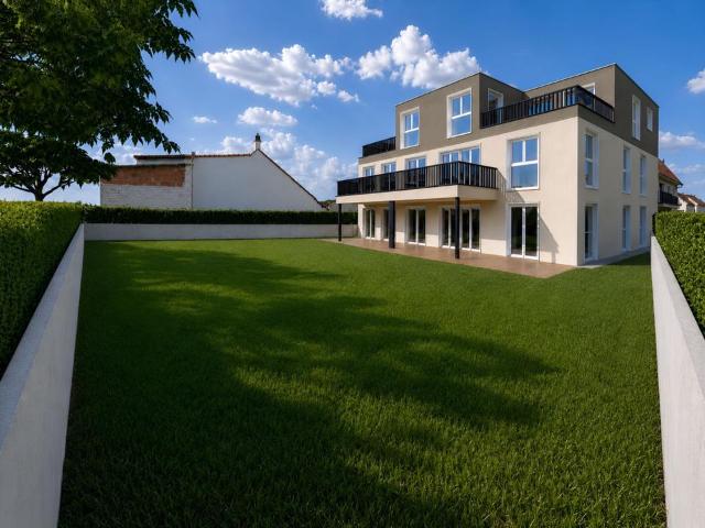 Familienfreundliche 4 Zimmer EG Wohnung im KfW40 Neubau