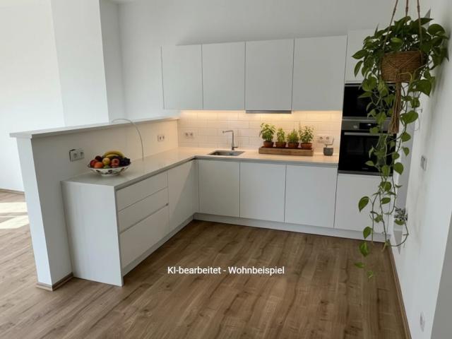 Familienfreundliche 4 Zimmer Wohnung mit Schwimmteich in ruhiger Grünlage förderbar