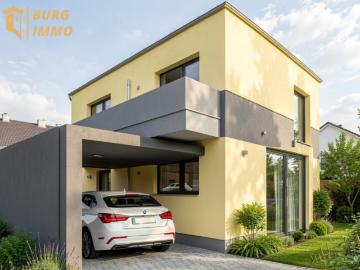 Familienfreundliches Neubauhaus in Ziegelmassivbauweise – belagsfertig, mit Eigengarten, Terrasse & Carport