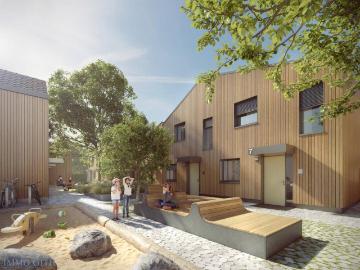 FAMILIENFREUNDLICHES REIHENHAUS MIT TERRASSE, BALKON & GARTEN IM SUBIN23 – IDEAL FÜR URBANE NATURLIEBHABER ZU KAUFEN!