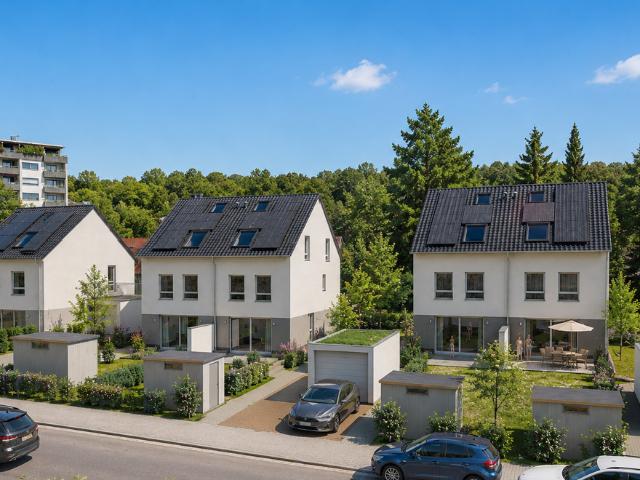 Familienglück! Doppelhaushälfte in Kronberg Oberhöchstadt– Energieeffizienter Neubau