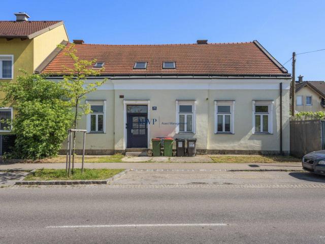 Familienhaus oder Anlage in Deutsch Wagram – großer Garten, 3 Min. zum Bahnhof