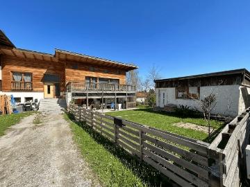 Familienidylle in Axams – Doppelhaushälfte mit großem Garten und traumhaftem Bergpanorama