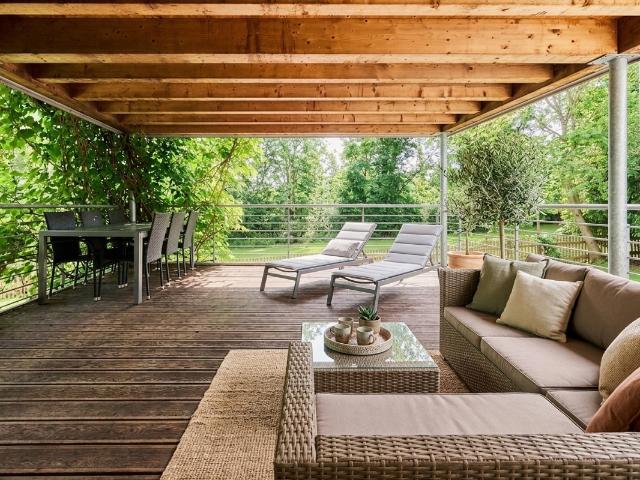 Familienparadies mit 150 m² Wohnfläche und eigenem Naturgarten – Teich, Gewächshaus & Obstgarten in Windach Schöffelding