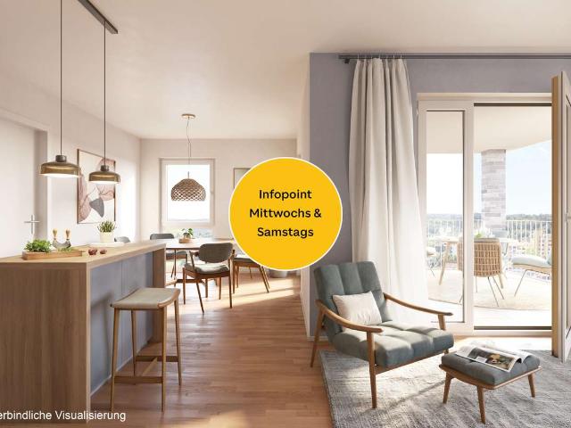 Familientraum in Winnenden: 4 Zimmer Wohnung mit zwei Bädern und großem Balkon