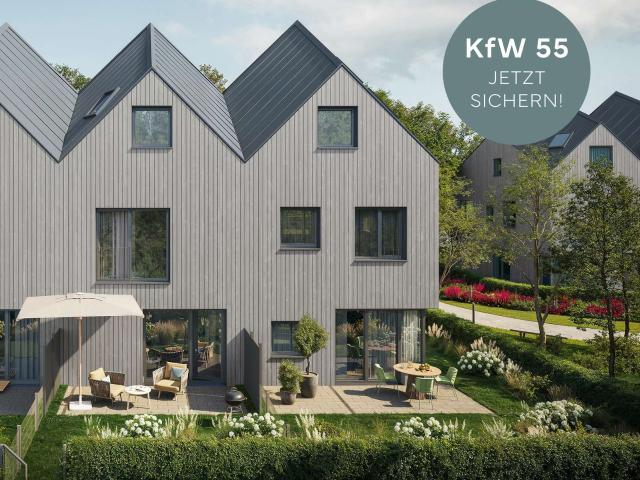 Familientraum – Stadthäuser im autofreien Quartier inmitten erholsamer Natur
