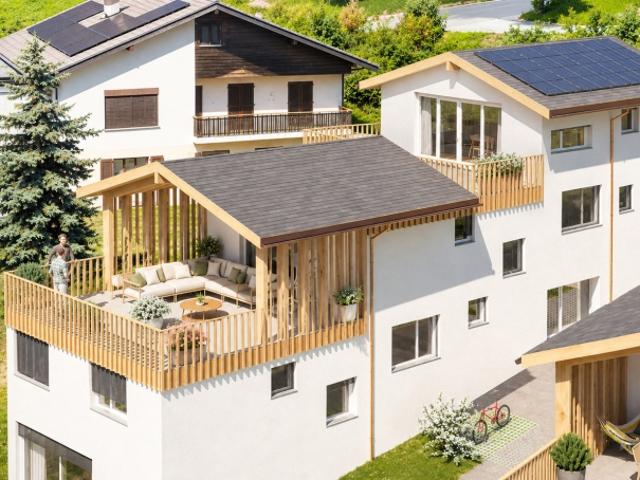 Familienvilla mit 4,5 Zimmer Terrasse in Ayent