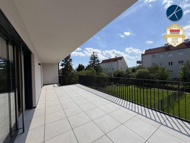 Familienwohntraum mit 37m² Balkon und Grünblick Top 5 Erstbezug!