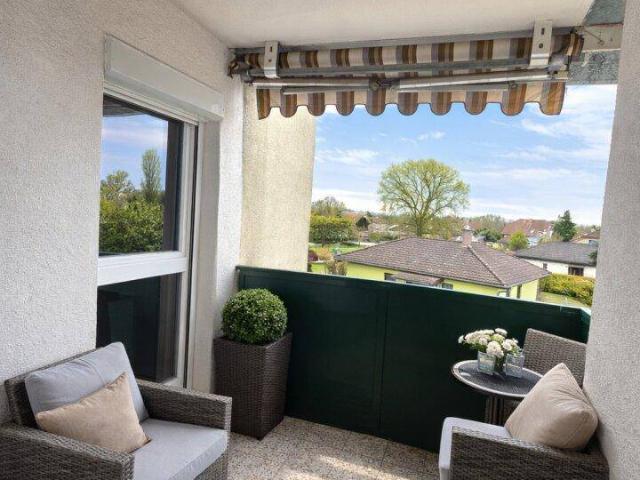 Familienwohnung im Grünen – Nähe Lobau | Balkon | Parkplatz