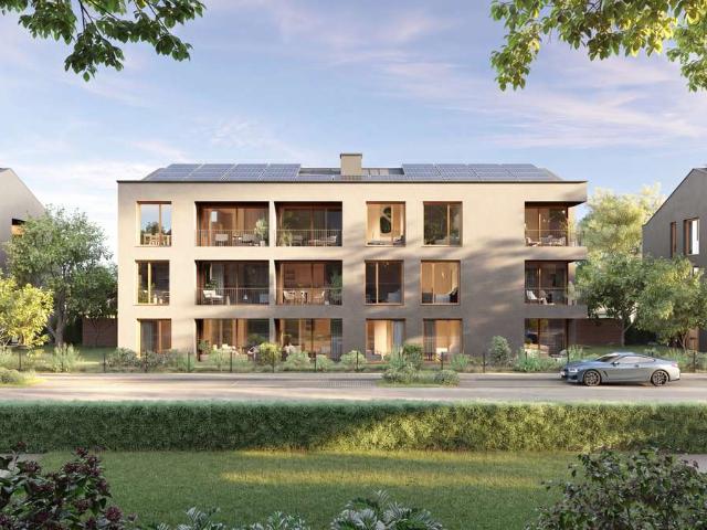 Familienwohnen im Grünen: 4 Zimmer Wohnung nahe Berlin
