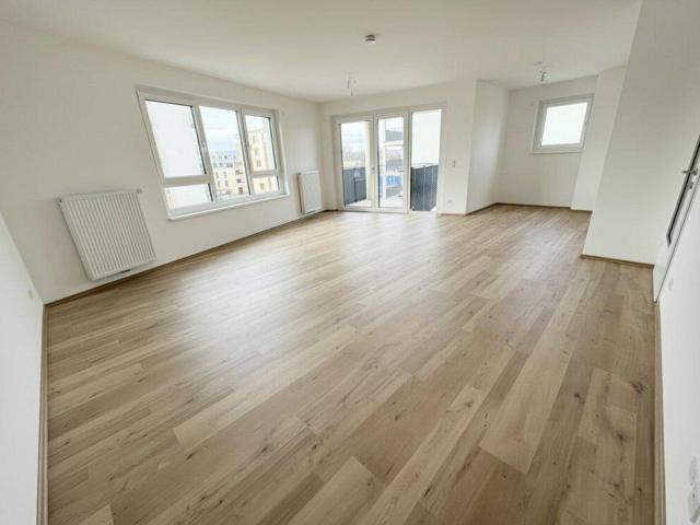 Familienwohnen in Wiener Neustadt: 3 Zimmer Erstbezug mit Balkon im „ein viertel grün“