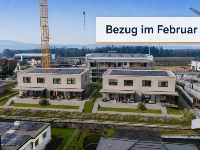 Familienwohnen mit Aussicht grosszügiges 5.5 Zi. Doppel Einfamilienhaus