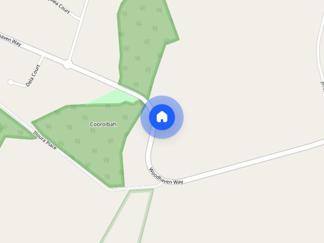 Family home in semi rural setting