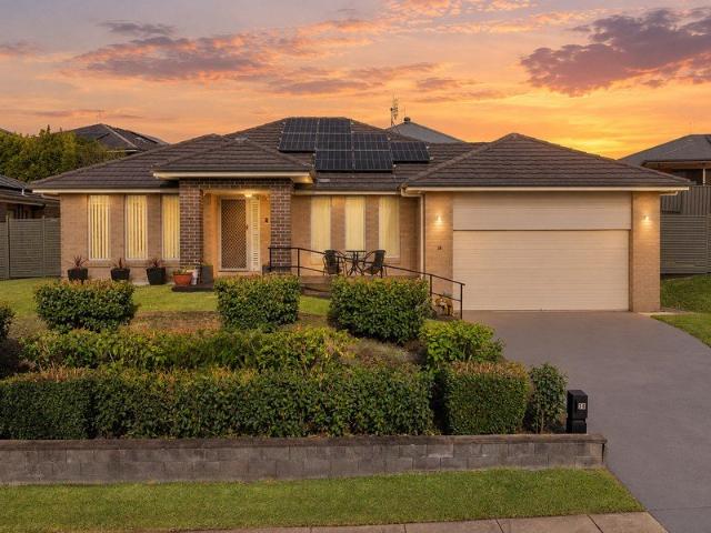 Family living in tranquil setting