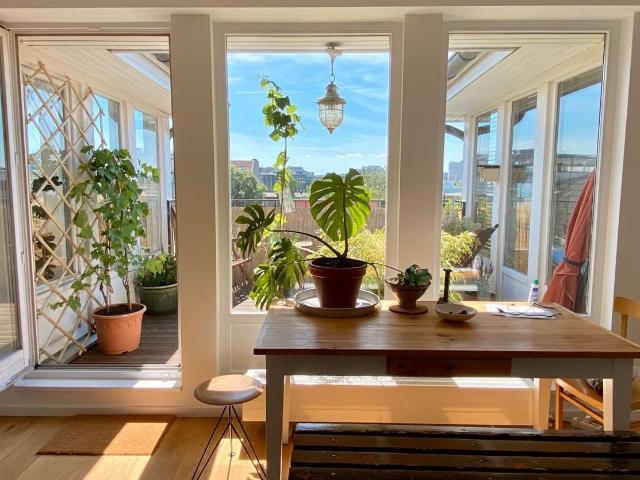 Fantastic 3 room attic apartment with sun terrace and view over Berlin, Berlin Amsterdam Apartments for Rent