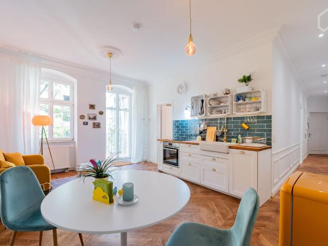 Fantastic apartment in one of the most popular streets in Berlin Rykestraße at Kollwitzplatz, Berlin Amsterdam Apartments for Rent