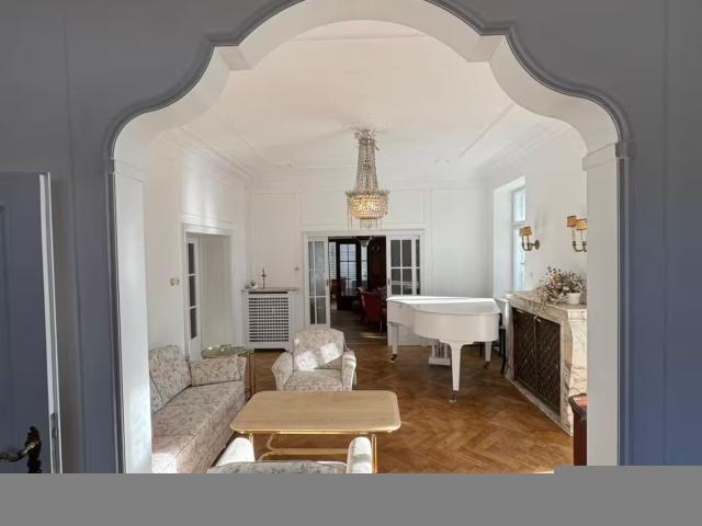 Fantastic old apartment with terrace and mountain view