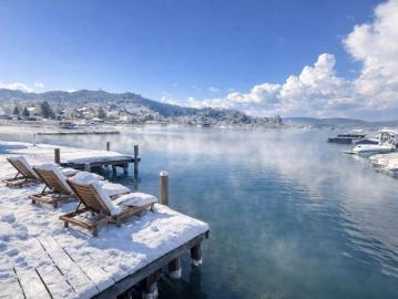 Fantastic Lake View Gartenwohnung am Wörthersee mit privatem Seezugang