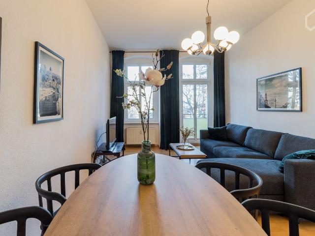 Fantastic & new home opposite a park in Friedrichshain, Berlin Amsterdam Apartments for Rent
