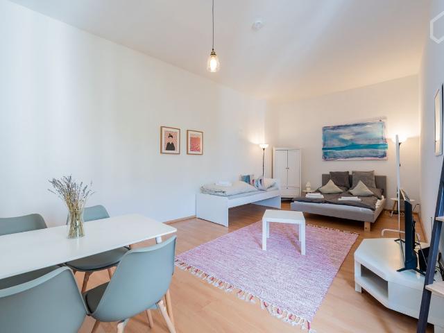 Fantastic, small studio in the middle of Kreuzberg, Berlin Amsterdam Apartments for Rent