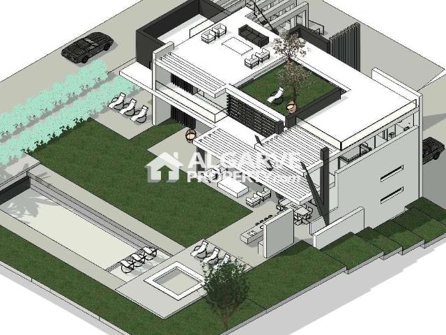 Fantástica moradia V4+1 em construção perto de uma zona come. 665m² Quarteira