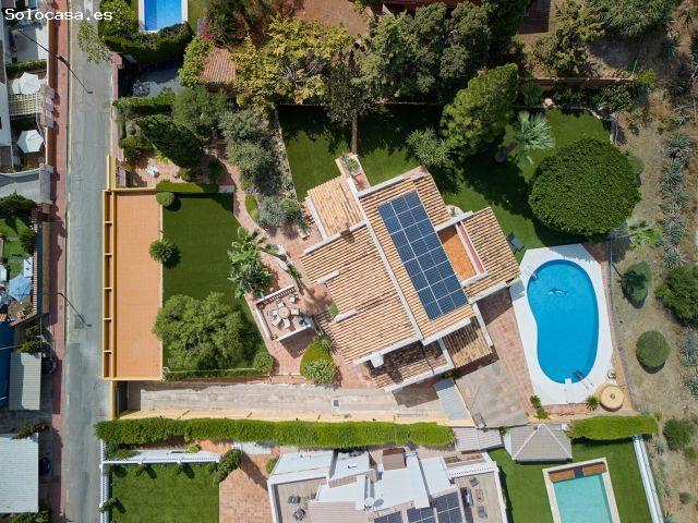 Fantástica villa con espectaculares vistas a Málaga