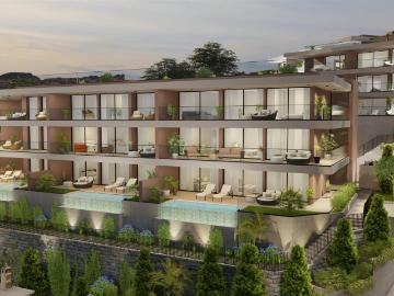 Fantástico apartamento T1com piscina privada 107m² Santa Luzia Funchal