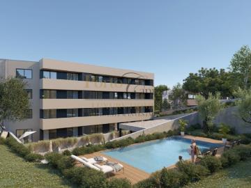 FANTASTICO EMPREENDIMENTO EM CONDOMINIO FECHADO COM PISCINA APARTAMENTOS T1, T2 E T3, COM COZINHA EQUIPADA, VARANDA E LUGAR DE GARAGEM, EM VALADARES PERTO DO MAR