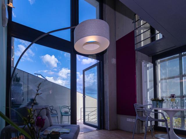 Fancy Loft „Blue Lagoon“ with amazing view