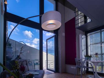 Fancy Loft „Blue Lagoon“ with amazing view
