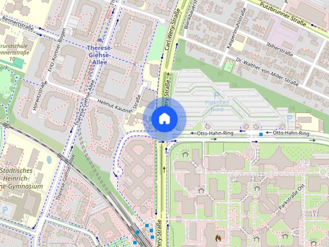 Fancy studio in a residence, very close to Neuperlach Süd train station