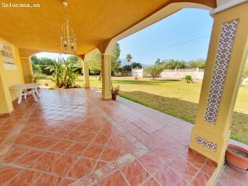 FABULOSO CHALET CON TERRENO EN EL VALLE DEL GUADALHORCE