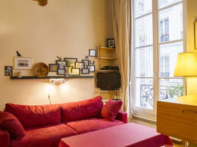Fab studio à louer dans le 2ème arrondissement, Paris