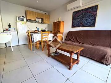Fabrègues 34690 Achat / Vente appartement 2 pièces t2 au dernier étage terrasse