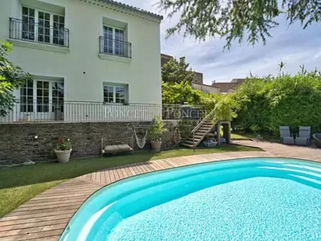 Fabrègues 34690 Achat / Vente maison 8 pièces t8 piscine
