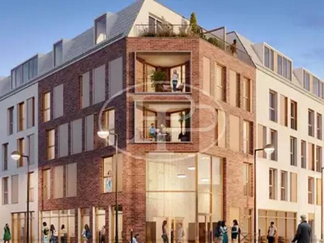 Faches Thumesnil 59155 Achat / Vente appartement 1 pièce t1 au dernier étage
