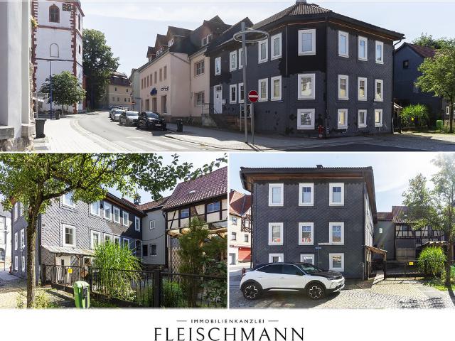 FACHWERKANWESEN MIT GEWÖLBEKELLER – WOHNEN UND GEWERBE UNTER EINEM DACH