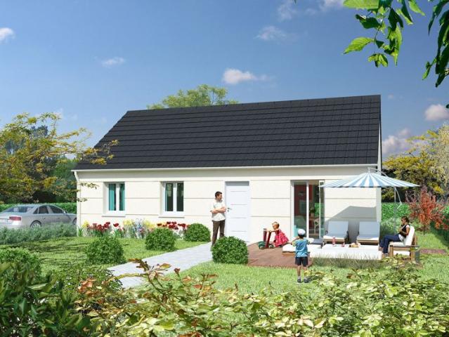 Faites construire votre maison 85.86 m² avec terrain à ROZAY EN BRIE 77 !