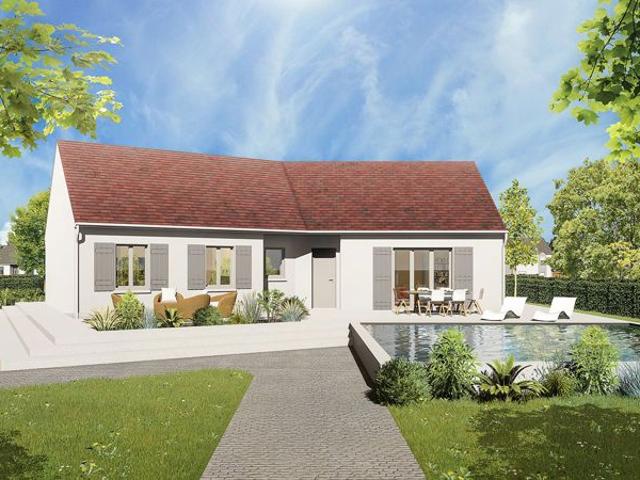 Faites construire votre maison 90.27 m² avec terrain à MARCHEMORET 77 !