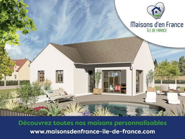 Faites construire votre maison 98.33 m² avec terrain à COURSON MONTELOUP 91 !