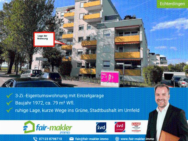 FAIR MAKLER: Ihr Start ins Immobilienglück praktische Stadtwohnung am Stadtrand