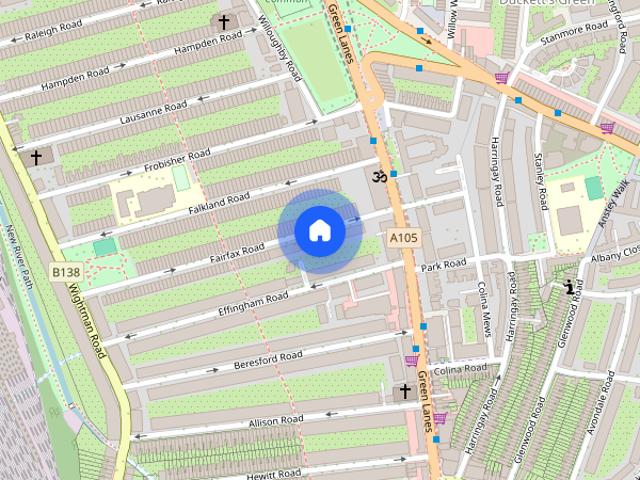Fairfax Road, Turnpike Lane,N8