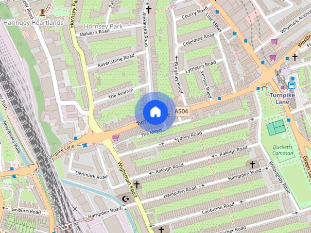 Fairfax Road, Turnpike Lane,N8
