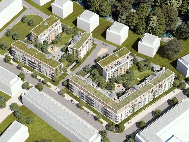 FairMieten/Mittelstandsprogramm: Neubau Riedbogen Bergen Enkheim Typ 3 K1
